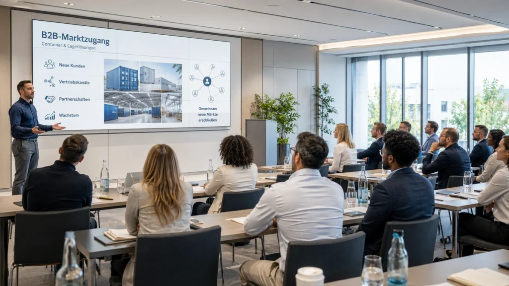 B2B-Marktzugang zu Händlern und Vertriebspartnern